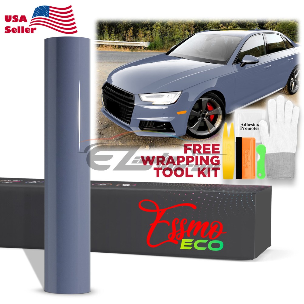 2FTx5FT PPF Paint Protection Film Gloss Space Gray Invisible Scratches Shield