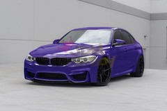 ESSMO PET Super Gloss Purple Car Vehicle Vinyl Wrap Decal Glossy Like Paint