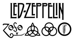Decal Vinyl Truck Car Sticker – Music Rock Bands Led Zeplin v2