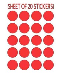 Round Sticker – Buy 3 Get 1 Free – Dot Spot Circle Decal vinyl