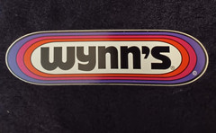 Vintage Wynn’s decal 7×2 inch