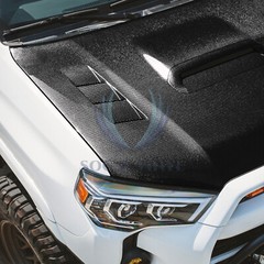 5D Carbon Fiber Black High Gloss Glossy Auto Vinyl Wrap Sticker Decal Sheet Film