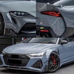 5FTx50FT PET Crystal Dark Cement Grey Vinyl Wrap Self-Adhesive Air Release