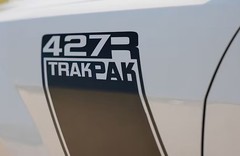 OEM 2007 ROUSH 427R TRAKPAK COUPE SIDE GRAPHIC DECALS NEW 2PC SET FITS MUSTANG