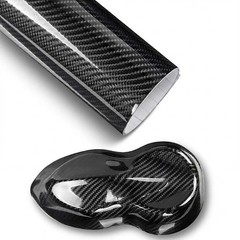 7D Premium Super Gloss Carbon Fiber Vinyl Film Wrap Bubble Free Air Release 5D