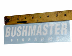 Bushmaster Vinyl Sticker Decal 2″x8″ Car Window Bumper Truck Ships w/ Tracking