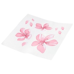 Pink Cherry-Blossom Vinyl Car Sticker Auto Flower Decal Windshield Windo Bumper