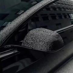 Black Carbon Vinyl Wrap Film Car Vehicle Motorcycle Interior Exterior