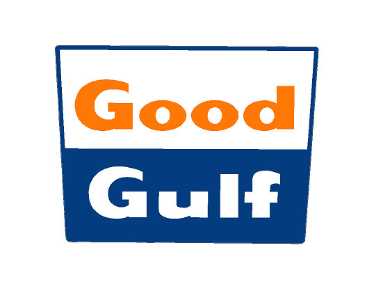 FITS VINTAGE THAT GOOD GULF GASOLINE MOTOR OIL PUMP RESTORATION STICKER DECAL
