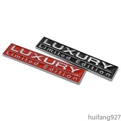 Metal Car LUXURY Edition Emblems Rear Trunk Lid Badges Decal Sticker Ornaments