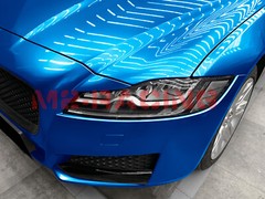 Premium Sky Blue High Gloss Metallic Glossy Sticker Decal Vinyl Wrap Air Free