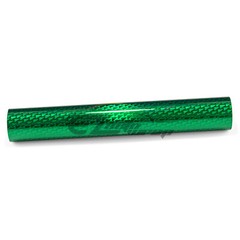 PET Squadron Carbon Fiber Gloss Emerald Green Car Vehicle Vinyl Wrap Decal Sheet