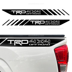 4X4 Tundra Tacoma Decals vinyl bedside FitsToyata Truck s