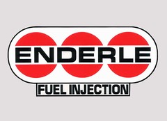 5 inch wide Enderle Fuel Injection sticker NHRA HOT ROD car truck decal