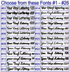 Custom Text Vinyl Decal Personalized Lettering Window Laptop Yeti Cup Sticker