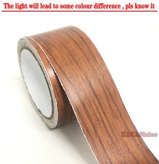 #9723 – 2in W Wood Textured Grain Tape Decal Vinyl Wrap PVC Sticker House Decors