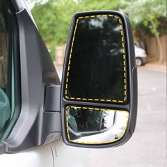 2/4X FO1325148 Mirror Glass Lower Convex Passenger Side fit Ford Transit FO13251
