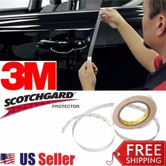 3M Door Edge Protection Anti Scratch Guard Protector “INVISIBLE” Strip 30″x 4PCS