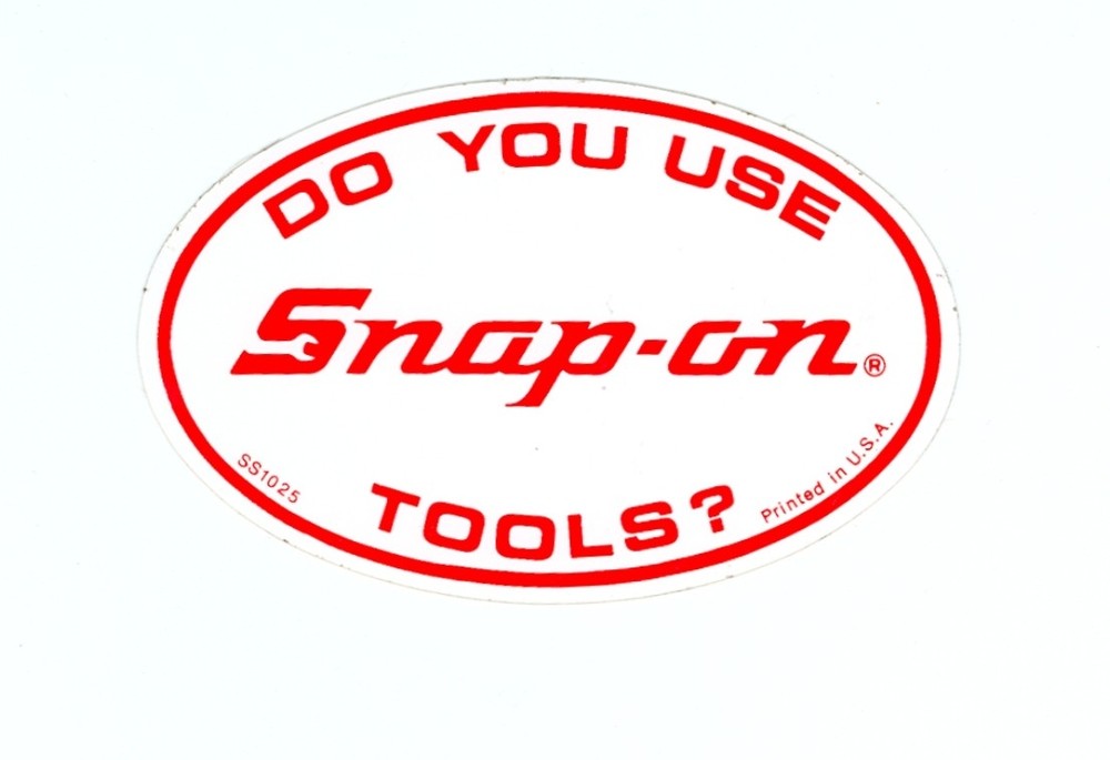 “NEW” Vintage Do You Use Snap-on Tools? Tool Box Sticker Decal Man Cave SS1025