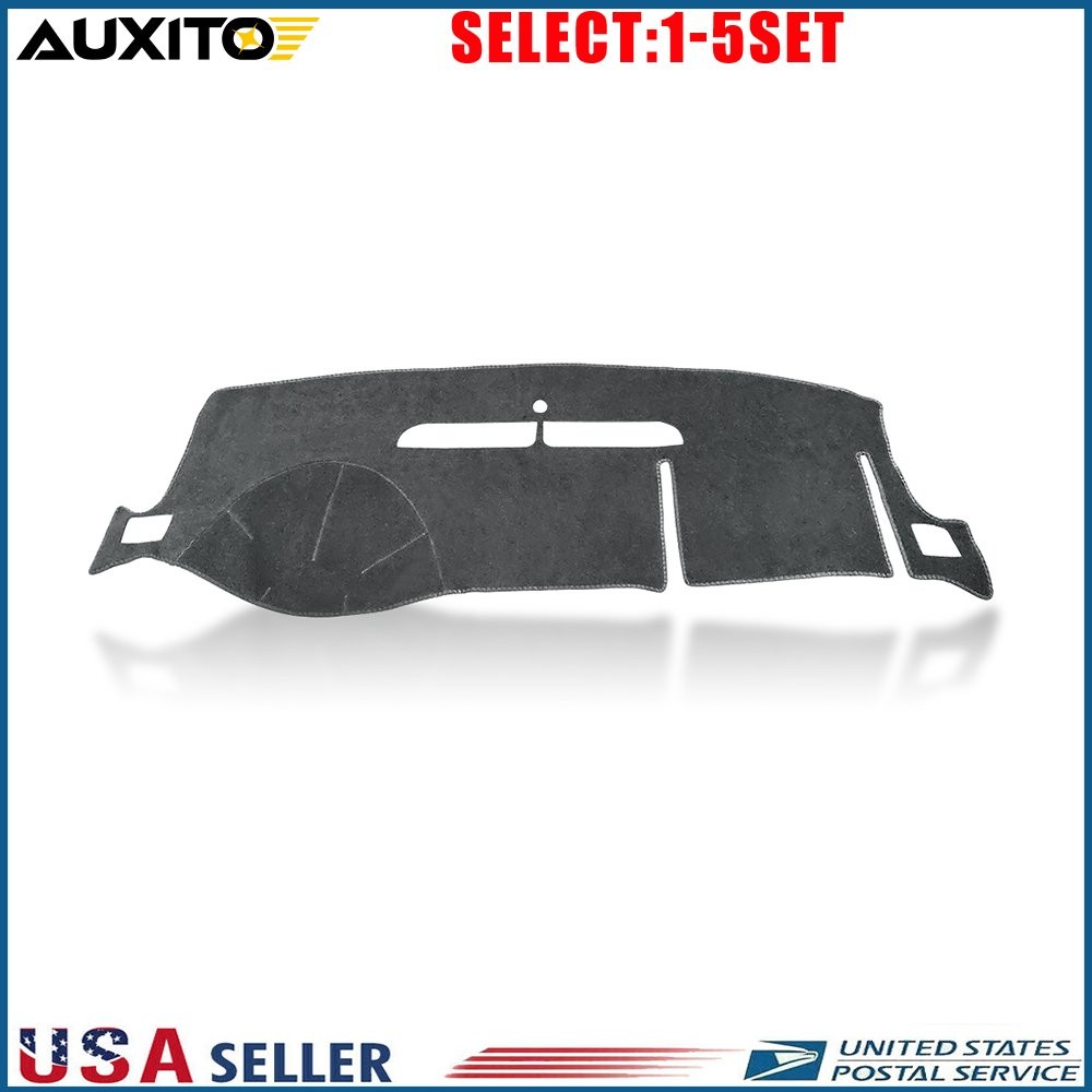 For 07-13 Chevrolet Silverado Tahoe Suburban Dash Board Cover Mat Pad Gray 1-5X
