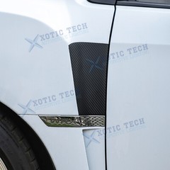 2Pcs Side Fender Upper Air Flow Vent KK Vinyl Decal Left & Right For Subaru WRX