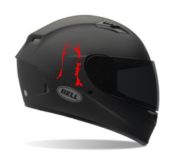 Batman helmet decals (2) Motorcycle helmet decals, Sticker