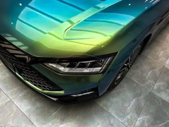 Galaxy Dust Gloss Spring Green Metallic Auto Sticker Decal Vinyl Wrap Sheet Film