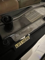 Jeep Grand Wagoneer Under Hood Factory 9 Decal Kit 85-91