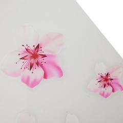 Pink Cherry-Blossom Vinyl Car Sticker Auto Flower Decal Windshield Windo Bumper