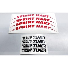 TOPNOTCH MATERIAL SPRINT HART TUNER HIGH QUALITY REPLACEMENT DECAL STICKER SET