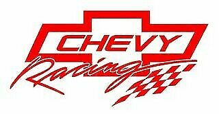 Chevy Chevrolet Bowtie die cut vinyl decal sticker racing car window Racing
