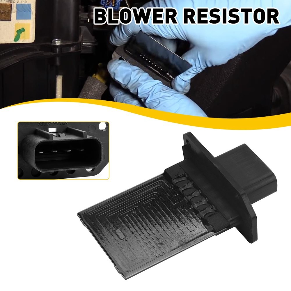 1/2Set HVAC Heater Resistor Motor Blower for Ford 2004-2014 F-150 250 350 Super
