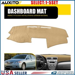 Dash Cover Mat Dashboard Pad Beige for Toyota Camry 07-11 Waterproof 1-5X