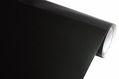 Gloss Black 6FT x 5FT Vinyl Car Auto Hood Wrap Film Sticker Decal Sheet Roll