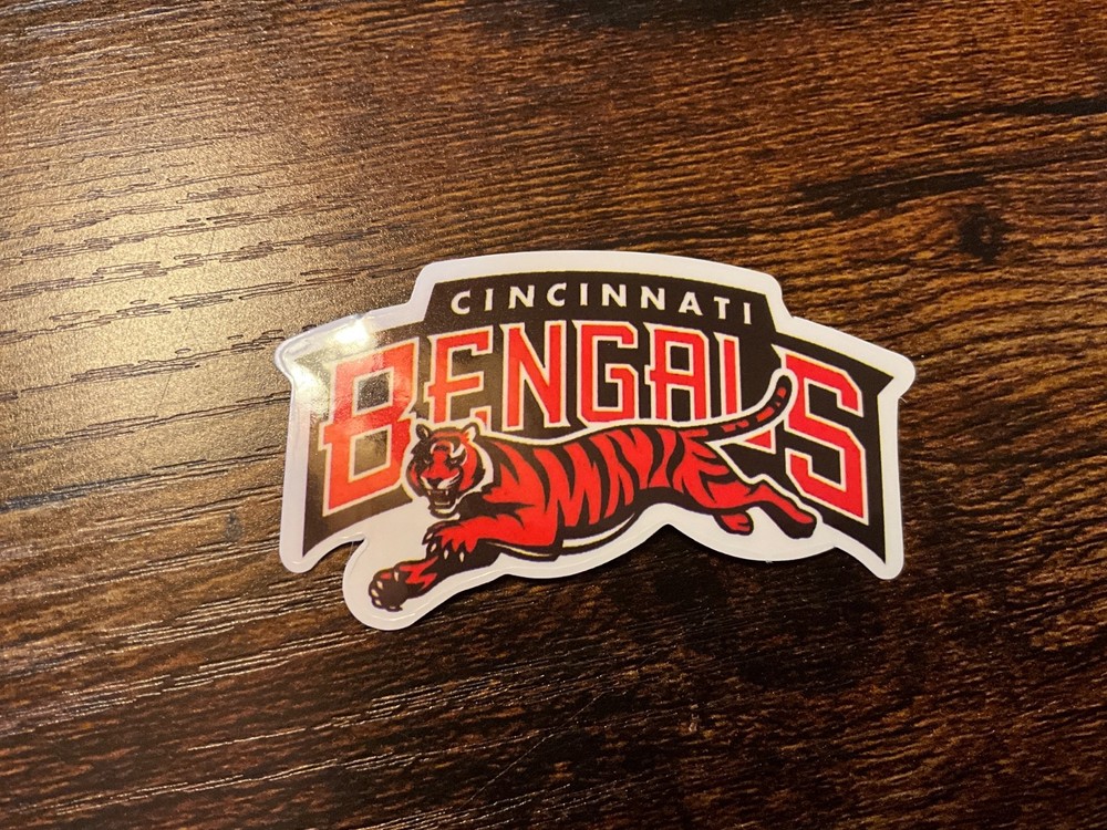 Motorcycle Sticker for Helmets or toolbox #13,198 NFL Cincinnati Bengals