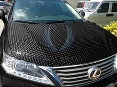 Premium Cat Eye Black Semi Gloss Vinyl Wrap Decal Film Decoration Sticker DIY