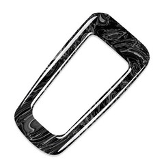 1x Marbling Hand Brake Park P Button Trim For Mercedes Benz E Class W213 2011-18