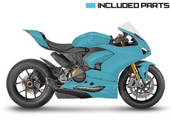 NEW Graphic kit for DUCATI PANIGALE V2 (2019~2024) Full Graphic kit (WRC-BB)
