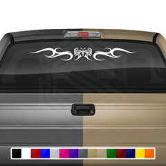 134-03 BUTTERFLY Decal Sticker Windshield Window Vinyl Car Truck SUV Design