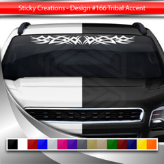 Design #166 TRIBAL THORNS Windshield Decal Window Sticker Vinyl Banner Car Truck