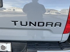 BLACK Tailgate Insert Letters Decal Vinyl Stickers for Toyota Tundra 2014-2021