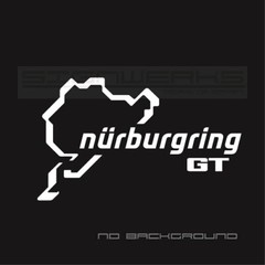 GT Nurburgring Decal Sticker logo Pair