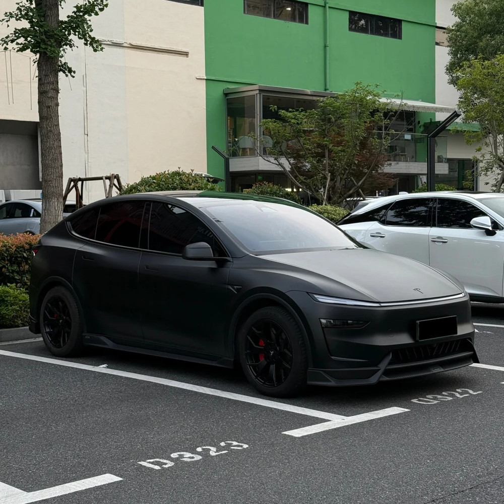 Samurai Black For Tesla Model Y 2025 PreCut Paint Protection Film Color Change