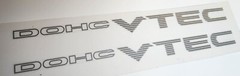 PAIR DOHC VTEC Decals Stickers – fits Honda Civic SI Accord & Others TOP QUALITY