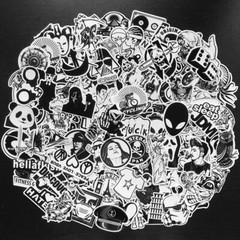 1000Pc Mixed Sticker Pack Motocross Motorcycle Drift Car ATV Racing Helmet Decal