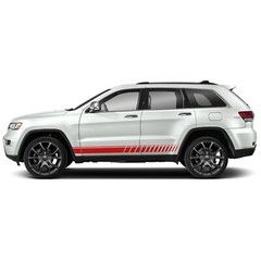 Lower door stripes graphics stickers decal compatible with Jeep Grand Cherokee