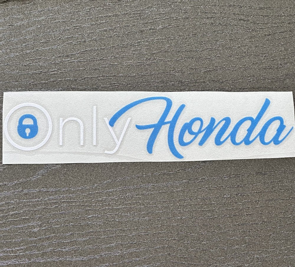 ONLY FANS THEME DECAL FOR HONDA JDM S2K EF EG EK DC CIVIC INTEGRA ACCORD 🔥 🔥