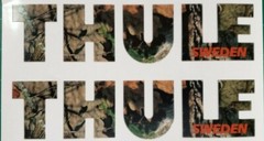 CAMOUFLAGE THULE 8″ 11″ 16″ VINYL DECAL 3 STYLES TO CHOOSE./ TRACKED!