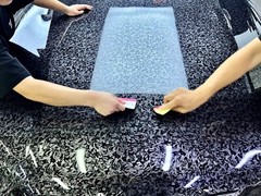 5D Premium HIGH GLOSS Carbon Fiber Vinyl Film Wrap Bubble Free Air Release 6D