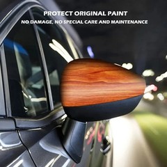 Wood Grain Film Stickers Decals Wrap PVC 10x100cm Auto Body Decor DIY